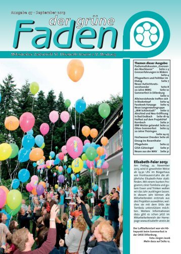 Faden 47 (pdf) - St. Elisabeth-Verein e.V.