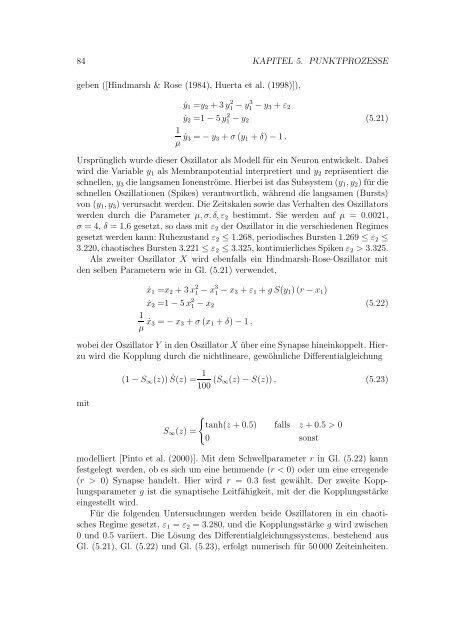 Nichtlineare Methoden zur Quantifizierung von Abhängigkeiten und ...