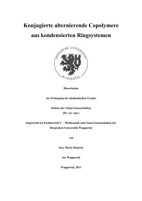 urn:nbn:de:hbz:468-20130312-112320-7 - Bergische Universität ...