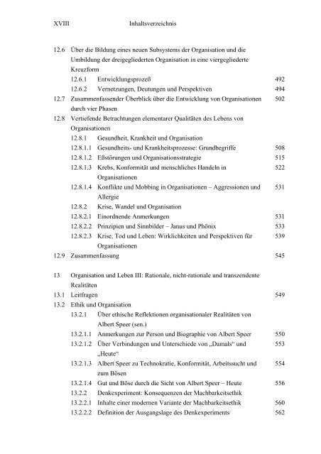 BEWUßTSEINS- UND ORGANISATIONSENTWICKLUNG