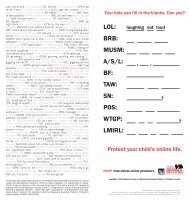 Your kids can fill in the blanks - U.S. Department of Energy