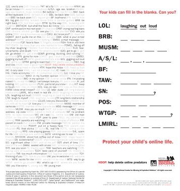 Your kids can fill in the blanks - U.S. Department of Energy