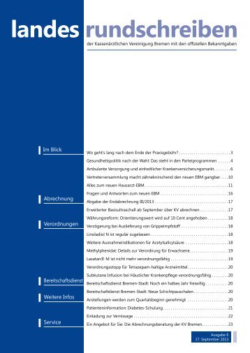 pdf - 3 947 kB - Kassenärztliche Vereinigung Bremen