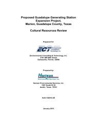 Guadalupe Generating Station Final Cultural Resourse Report - US ...