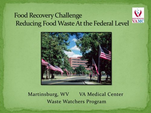 Reducing Wasted Food at Federal Facilities - US Environmental ...