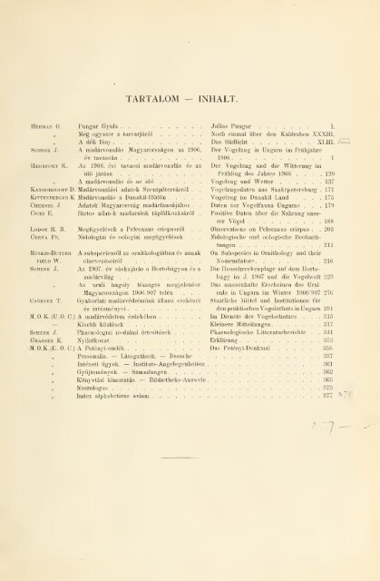 Aquila 1907. 1-4. füzet Aquila_EPA-01603_1907_1-4.pdf /01600 ...