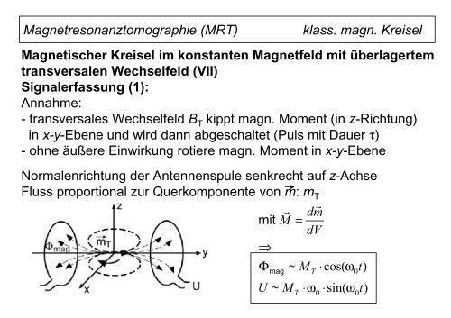 Magnetresonanztomographie (MRT)