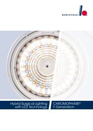 Hybrid Surgical Lighting with LED Technology CHROMOPHARE® F ...