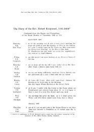The Diary of the Rev. Robert Knopwood, 1805-1808 - UTas ePrints