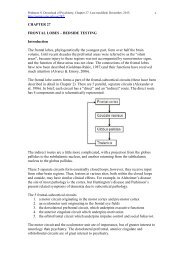 PDF (Chapter 27: Frontal Lobes Bedside Testing) - UTas ePrints