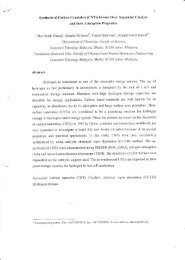 Syrthesis of Carbon Canotubes (CNTS) Crown Over Srpported ...