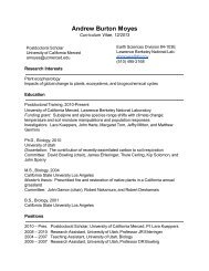 Curriculum Vitae (pdf) - Earth Sciences Division - Lawrence ...