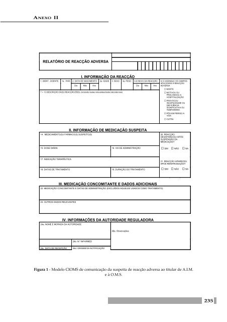 Figura 1 - Modelo CIOMS de comunicação da ... - Estudo Geral