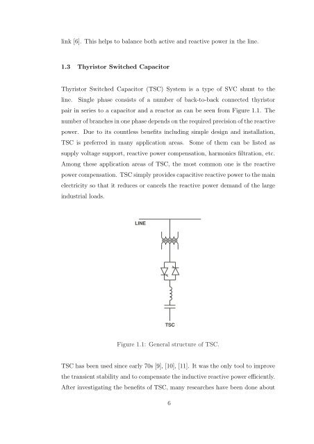 design and implementation of thyristor switched shunt capacitors a ...