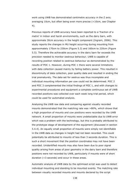 novel approaches to expression and detection of oestrus in dairy cows