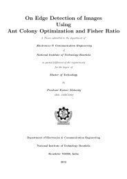 On Edge Detection of Images Using Ant Colony ... - ethesis