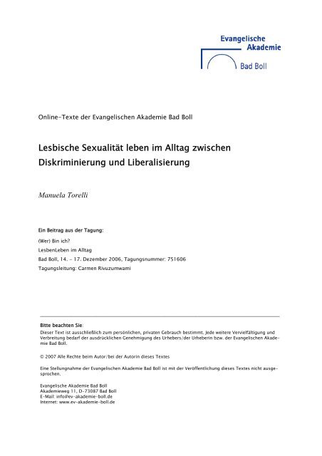 Download - Evangelische Akademie Bad Boll