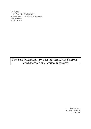 Arbeit als *.pdf (120kb) - Kreisky, Eva