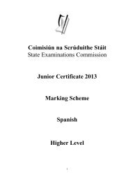 Marking Scheme Higher Level Spanish Paper 2010 - Examinations.ie