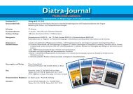 Media-Info 2013 - Diatra Verlag + Diatra-Journal