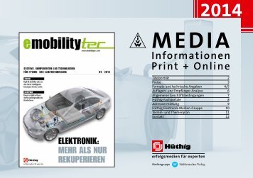 Mediainformationen 2014 - Hüthig GmbH