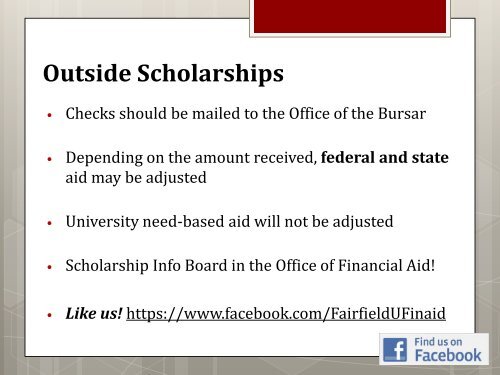Financial Aid - Fairfield University