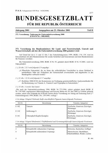 BUNDESGESETZBLATT - Faolex