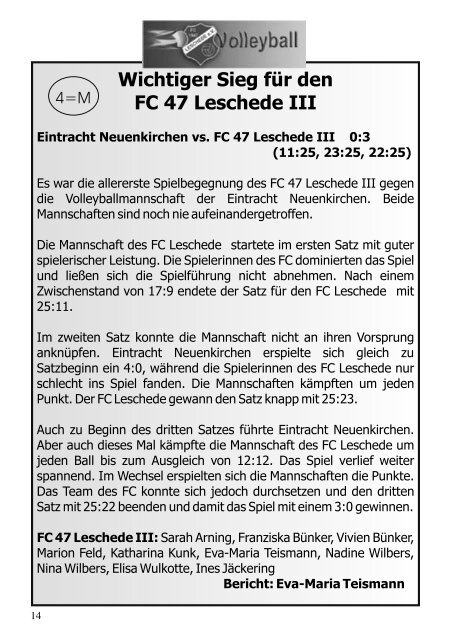 FC-Aktuell-Dez - FC-47-Leschede