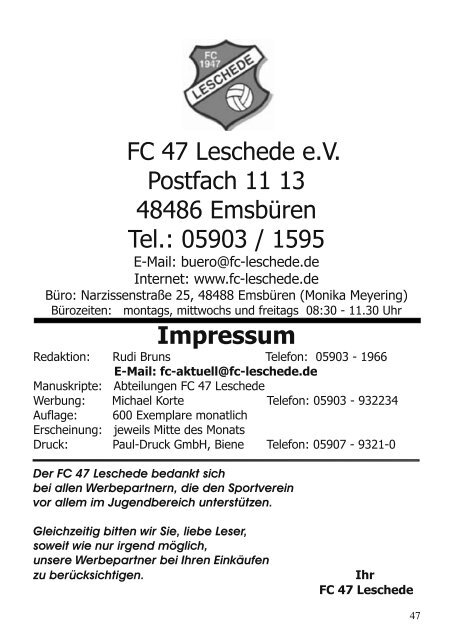 FC-Aktuell-Dez - FC-47-Leschede