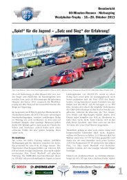 Rennbericht Rennen 7 - FHR