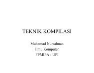 TEKNIK KOMPILASI - File UPI