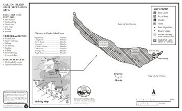 Garden Island SRA map - Minnesota Department of Natural ...