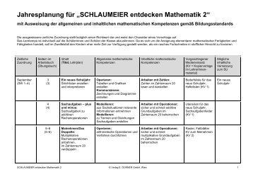 SCHLAUMEIER entdecken Mathematik 2 - files.dorner-verlag.at