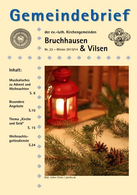 Gemeindebrief - Kirchengemeinden Bruchhausen & Vilsen