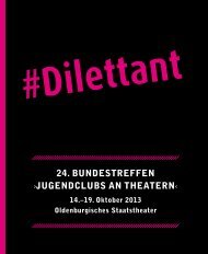 Programm zum Download! - Oldenburgisches Staatstheater