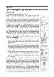 Alltagsvorstellungen von Schüler/innen ... - Sparkling Science