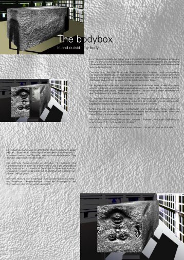 THE BODYBOX 01. Installation 1998