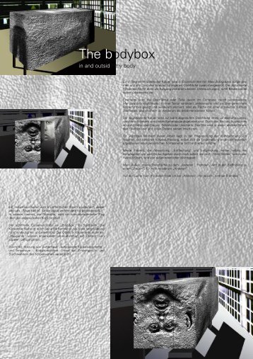 THE BODYBOX 01. Installation 1998