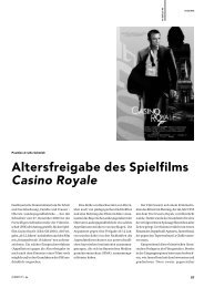 Altersfreigabe des Spielfilms Casino Royale - FSF