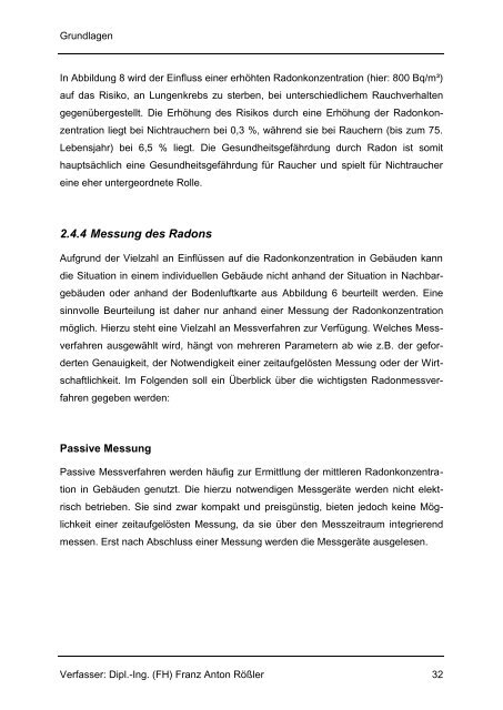 Masterarbeit Anton Rößler - Fachverband für Strahlenschutz eV