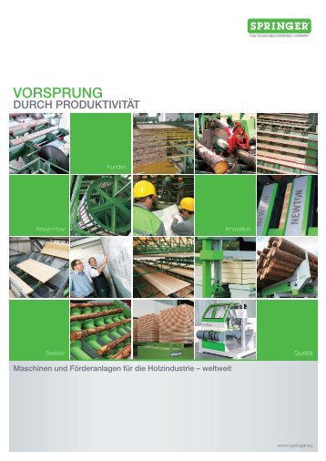 VORSPRUNG - Springer Maschinenfabrik AG