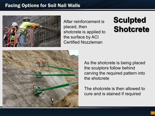 Sculpted Shotcrete