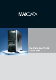 MAXDATA PLATINUM Server 100 I