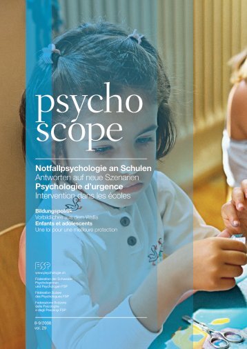 Notfallpsychologie an Schulen - Psychische Gesundheit Zug
