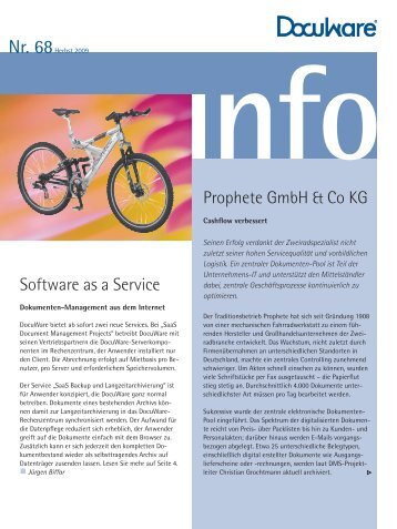 Software as a Service Prophete Gmbh & Co KG - bmd Gmbh