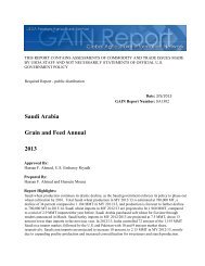 2013 Grain and Feed Annual Saudi Arabia - GAIN Home