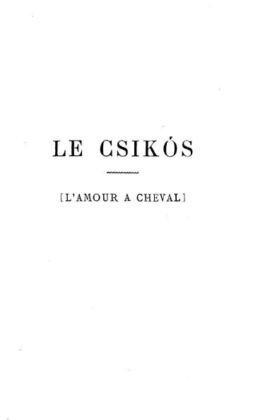 LE CSIKÓS