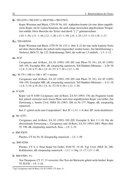 Ein compendium sumerisch-akkadischer Beschwörungen