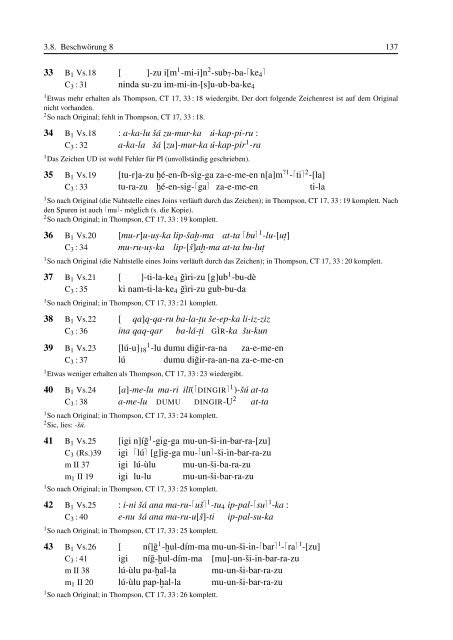 Ein compendium sumerisch-akkadischer Beschwörungen