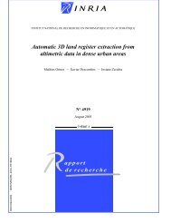 Automatic 3D land register extraction from altimetric data ... - HAL-Inria